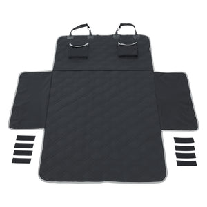 Couverture de protection automobile Wolverhampton 185 x 171 cm Protection de coffre Noir [en.casa]