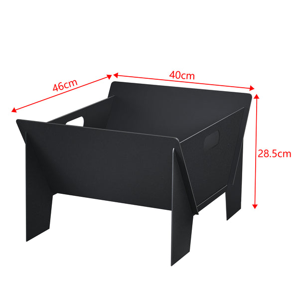 Foyer Eidskog Coupe-feu 28,5 x 46 x 40 cm [casa.pro]