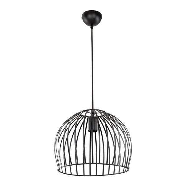 Suspension Blackpool E27 Métal Noir [lux.pro]