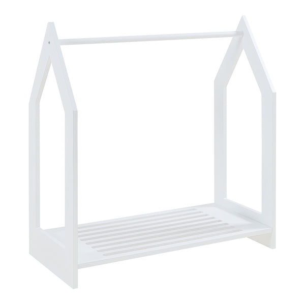 Porte-manteau Langeskov 78x75x35cm Blanc [en.casa]