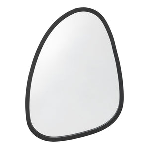 Miroir mural Grottole noir mat, 62x50cm [en.casa]