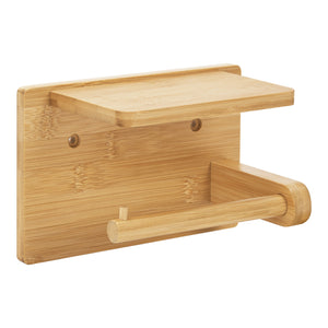 Porte-papier toilette Vallentuna Bambou [en.casa]