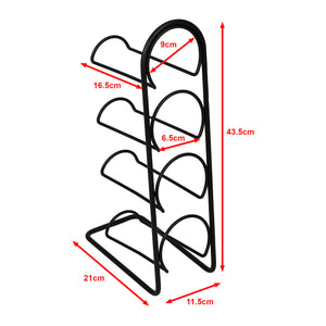 Étagère à vin Anchamps pour 4 bouteilles [en.casa]