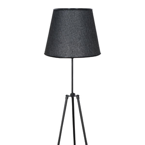 Lampadaire Musselburgh 1 x E27 Métal Noir [lux.pro]