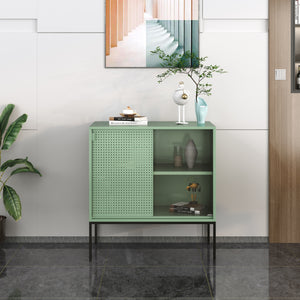 Buffet Eidsvoll 80x45x85cm Vert [en.casa]