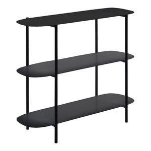 Console Enebakk 70x90x32cm Noir, mat [en.casa]