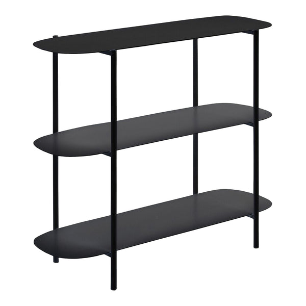 Console Enebakk 70x90x32cm Noir, mat [en.casa]