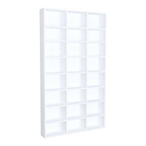 Bibliothèque Askvoll 178x102x16cm Blanc [en.casa]