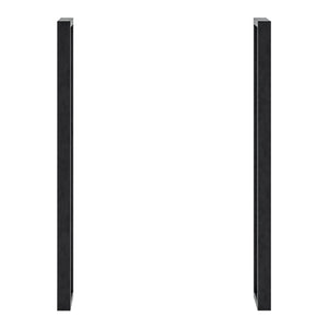 Structure de table Kauniainen lot de 2 acier 87x27 cm [en.casa]