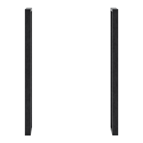 Structure de table Kauniainen lot de 2 acier 87x27 cm [en.casa]