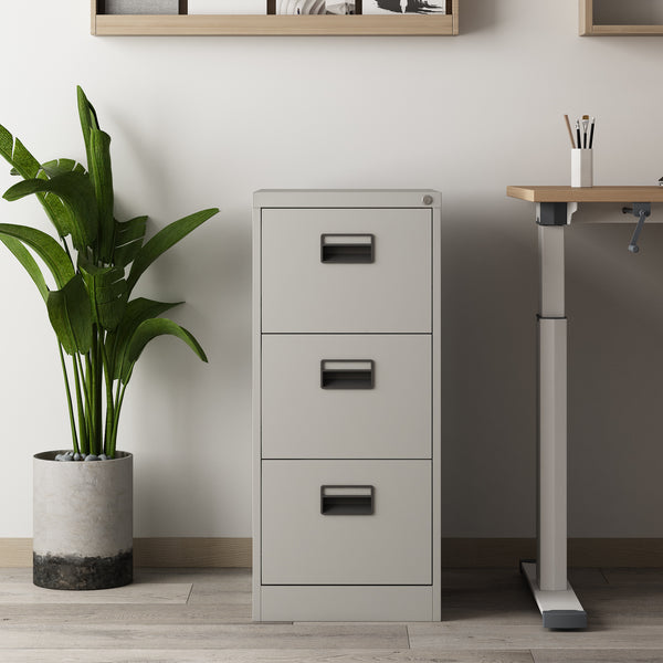 Caisson à tiroirs Rääkkylä 103x45x62cm acier [en.casa]