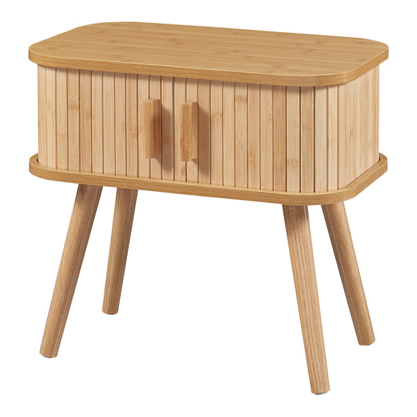 Table de chevet Nordkapp avec 2 portes [en.casa]
