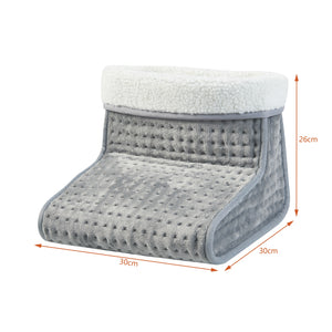 Chauffe-pieds électrique Bari 100W Gris [en.casa]