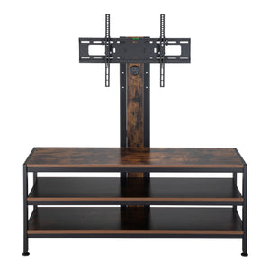 Support TV Stockholm avec meuble TV 120x40x108cm [pro.tec]