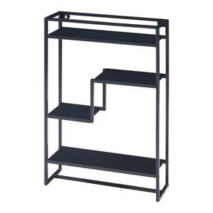 Étagère murale Uurainen 60x40x13 cm Noir [en.casa]