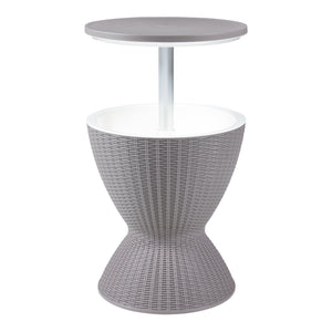 Table réfrigérée Atessa 58x48,5cm Marron clair [casa.pro]