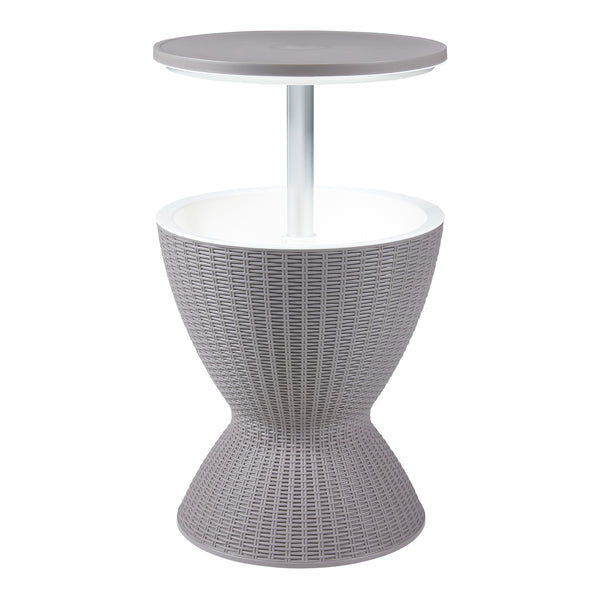 Table réfrigérée Atessa 58x48,5cm Marron clair [casa.pro]