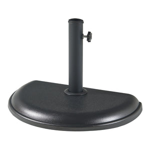 Pied de parasol Bisenti adapté aux tiges 33 37 41 48 mm noir casa.pro