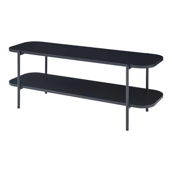 Table TV Samnanger 120x40x45 cm Noir [en.casa]