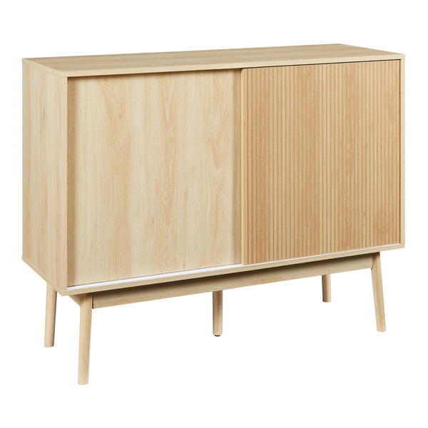 Buffet Landskrona 115x40x90 cm aspect chêne [en.casa]