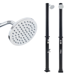 Solardusche Frerievn mit Fußdusche 215 cm 18L  [casa.pro]