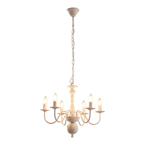 Lustre Berkeley blanc vintage lux.pro
