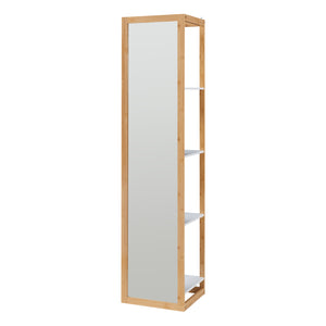 Étagère miroir As 170x40x35 cm Bambou [en.casa]