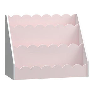 Étagère pour enfant Vestnes 48 x 61 x 30 cm rose blanc [en.casa] 