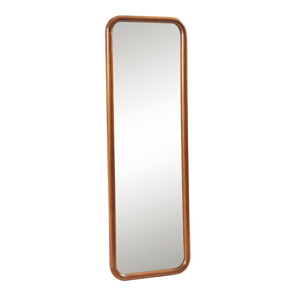 Miroir mural Ristijarvi 120 x 40 cm marron [en.casa] 