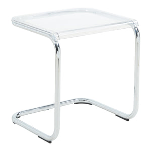 Table d'appoint Brosa 44x37x48 cm Transparent [en.casa]