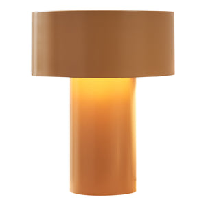 Lampe de table Kömn Métal 37x30x30 cm Marron [lux.pro]