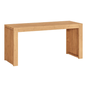 Banc à chaussures Korjad bambou 90 x 33 x 43 cm naturel [en.casa]