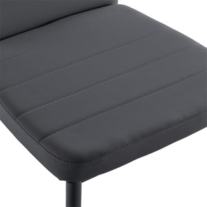 Chaise de salle à manger en lot de 2 en.casa