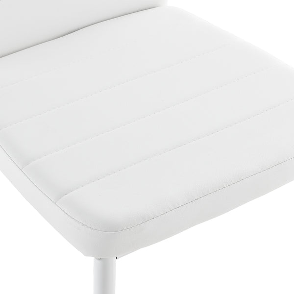 Lot de 2 Chaises de Salle à Manger Design Set de Sièges Similicuir 96 x 43 x 52 cm [en.casa]