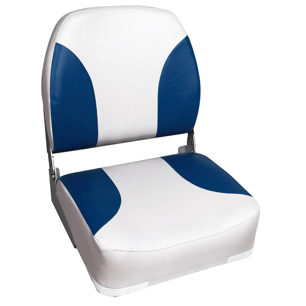 Siège Pilot de Bateau Similicuir Métal Plastique 42x39x51 cm Plusieurs Couleurs [pro.tec]