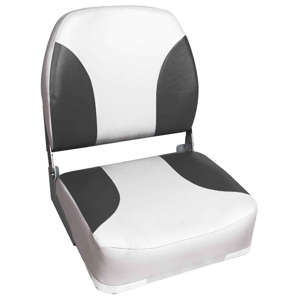 Siège Pilot de Bateau Similicuir Métal Plastique 42x39x51 cm Plusieurs Couleurs [pro.tec]