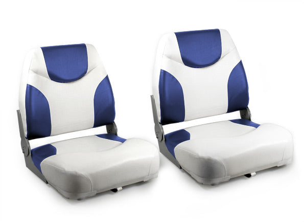 Siège Pilot de Bateau Similicuir Métal Plastique 43x41x50 cm Plusieurs Couleurs  [pro.tec]