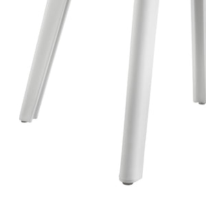 [en.casa] Set de 2 Chaises Design Chaise de Cuisine Chaise de Salle à Manger Plastique 83 x 54 x 48 cm