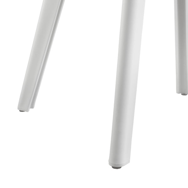 [en.casa] Set de 2 Chaises Design Chaise de Cuisine Chaise de Salle à Manger Plastique 83 x 54 x 48 cm