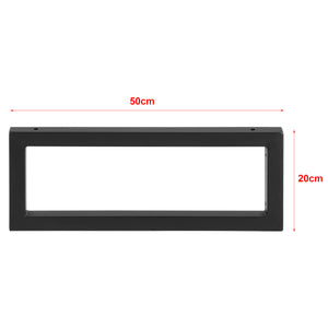 Cadre lot de 2 noir différentes tailles en.casa