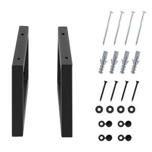 Cadre lot de 2 noir différentes tailles en.casa