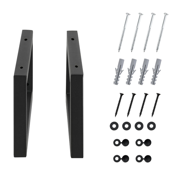 Cadre lot de 2 noir différentes tailles en.casa