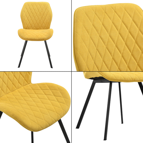 Lot de 2 Chaises de Salle à Manger Sarpsborg 89 x 51 x 64 cm [en.casa]