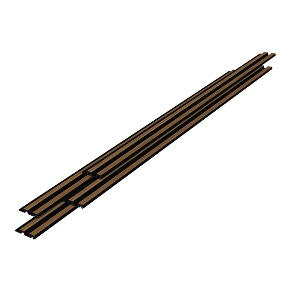 Panneau mural 3D Blaricum Set 195x12 cm aspect chêne [NEU.HOLZ]