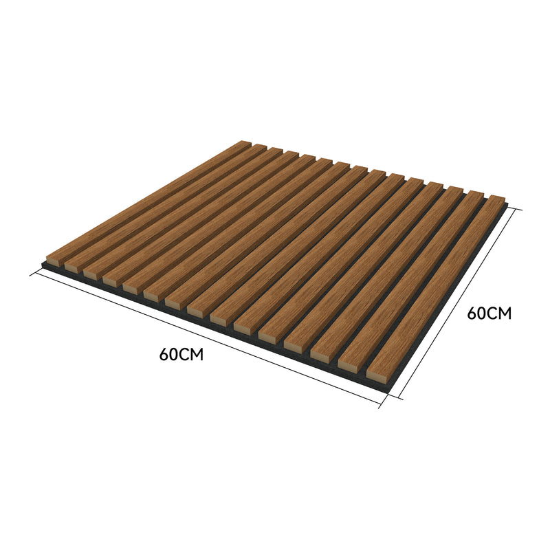Croquis coté Lot de 4 panneaux acoustiques Vang 1,44 m²  NEU.HOLZ
