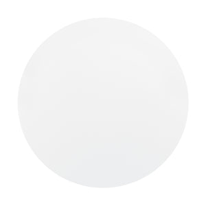 Table à manger Camille Ø80 cm Design rétro Blanc en.casa