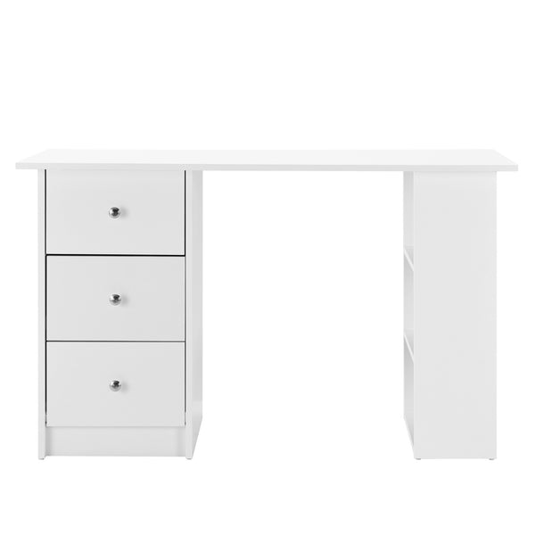 Bureau Lemberg 120x50x72 cm Blanc [en.casa]