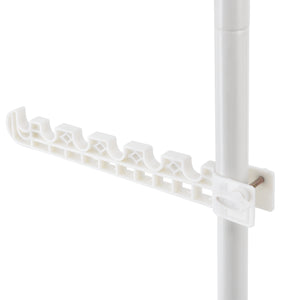 Porte-manteaux Havneby Porte-manteaux télescopique avec tringle à vêtements en.casa