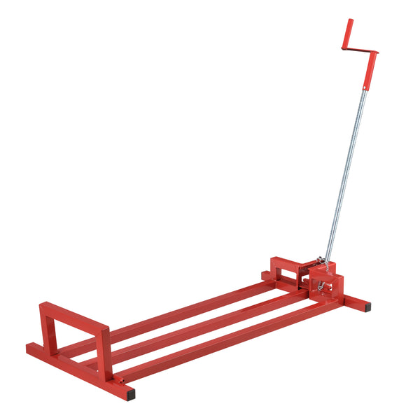 Leve-tondeuse Max 300 kg Acier Rouge pro.tec