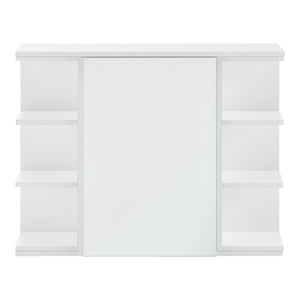 Armoire de salle de bain Harstad 64x80x20 cm Blanc [en.casa]